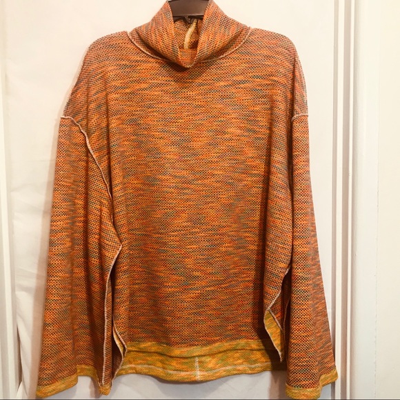 Free People Sunny Days Texture Turtleneck Sweater - Picture 6 of 16